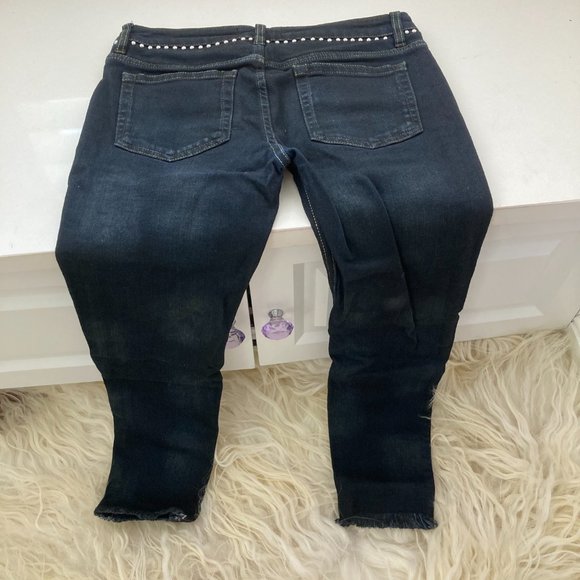 IRO Nanex cropped studded low-rise skinny jeans - Picture 13 of 15